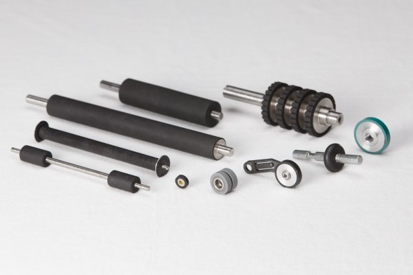 Leerling brand Kan niet Precision Rubber Roller | Custom Rubber Manufacturer