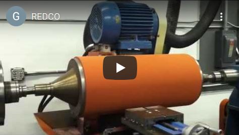 precision rubber rollers video